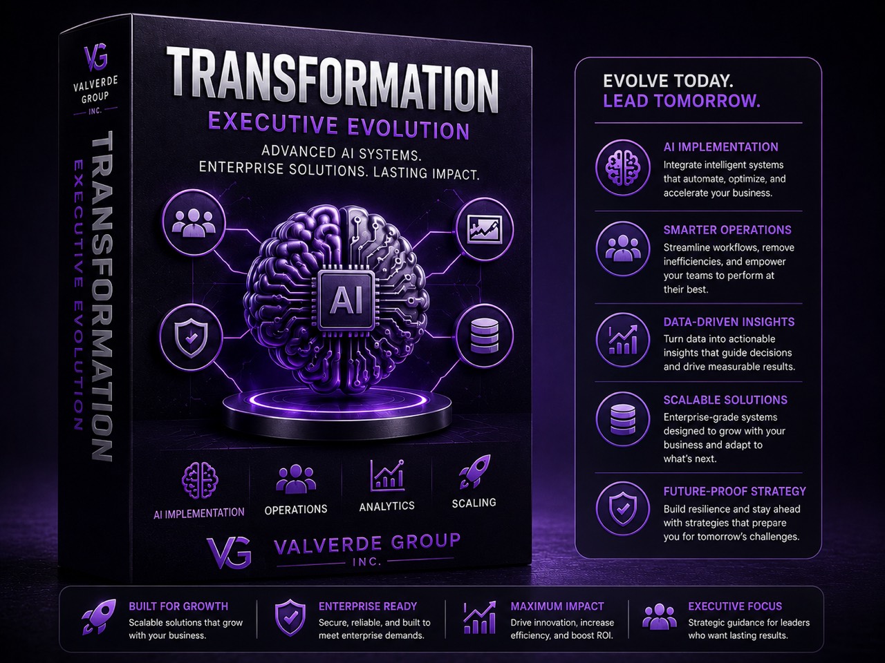 Transformation consulting package